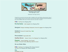 Tablet Screenshot of designtyme.com